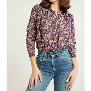 Mille Florian Top in Primrose